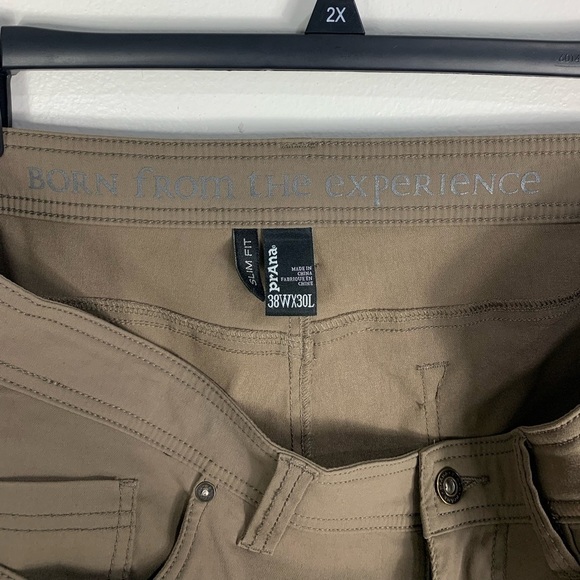 Prana Men's Brion Pant‎ Slim Fit Sz 38 - Picture 5 of 9